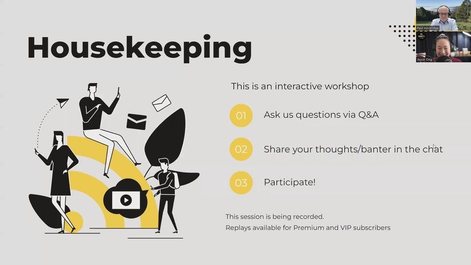 1. Introduction & Housekeeping
