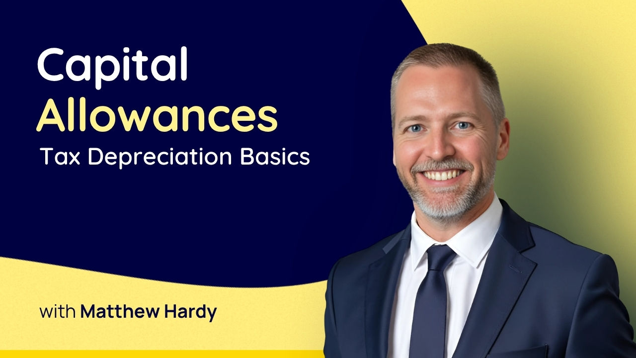 Capital Allowances: Tax Depreciation Basics