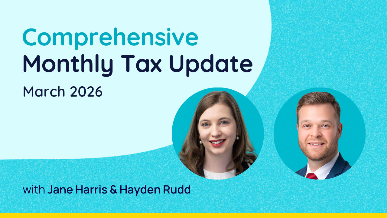 Comprehensive Monthly Tax Update - March 2026 | Tax Nuggets Academy