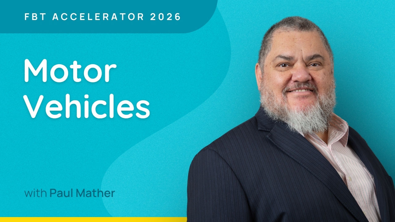 Motor Vehicles - FBT Accelerator 2026
