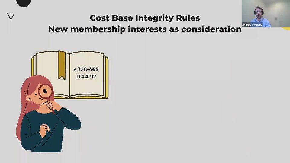 3. Cost base integrity rules - introduction