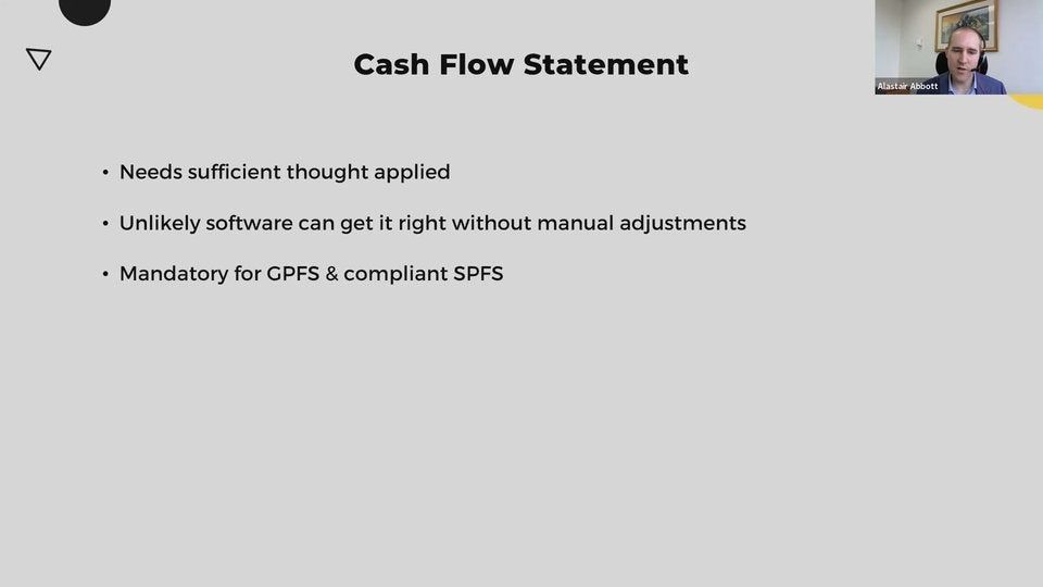 7. Cash flow statement - tips