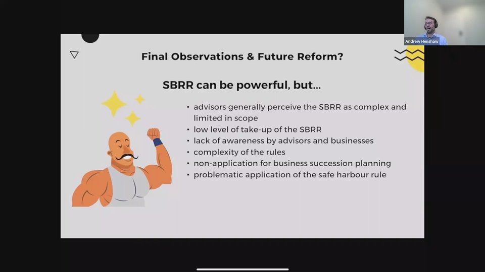 8. Final observations and future reform?