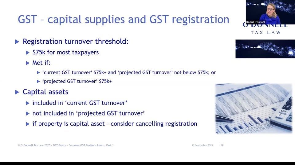 Common GST Problem Areas – Unit 4, Part 1 – GST Basics 2025