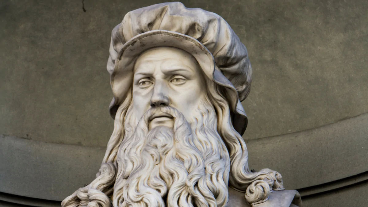 Estátua de Leonardo da Vinci