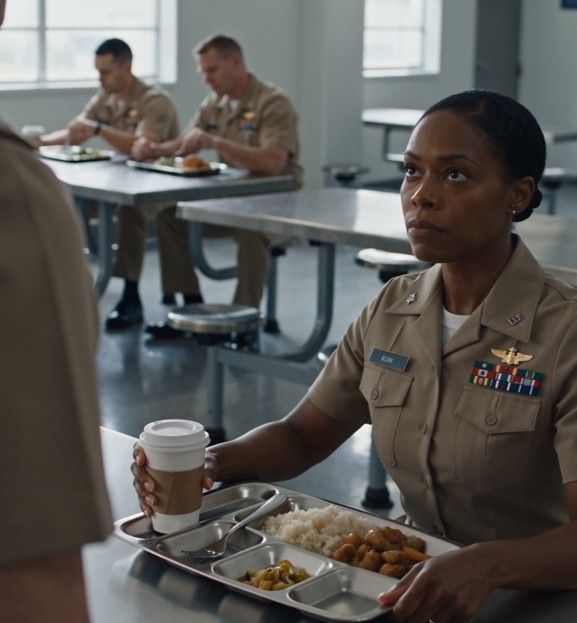 A Lieutenant Colonel Moved Maya’s Lunch, Then A Captain Refused To Sit Down