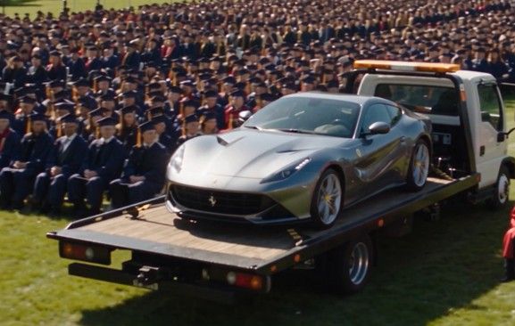 Her Billionaire Birth Mother Arrived With A Ferrari—But Maya Took The Microphone