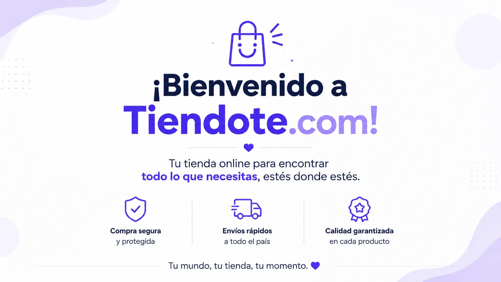 ¡Bienvenidos a Tiendote! El Lanzamiento Oficial de tu Tienda Tech de Confianza