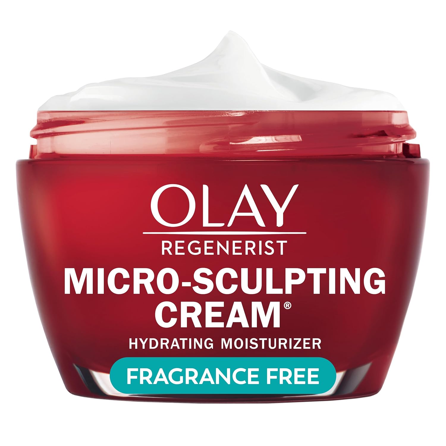 Olay Regenerist Micro-Sculpting Cream jar and packaging