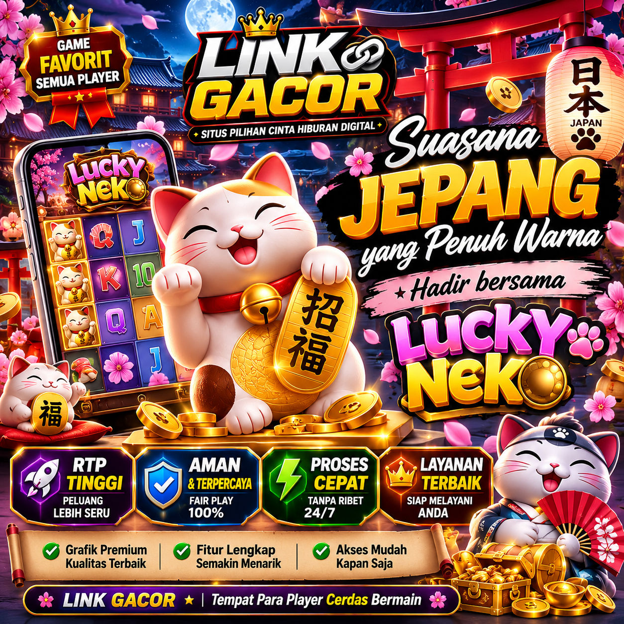 MIOTOTO | Suasana Jepang yang Penuh Warna Hadir bersama Lucky Neko image 1