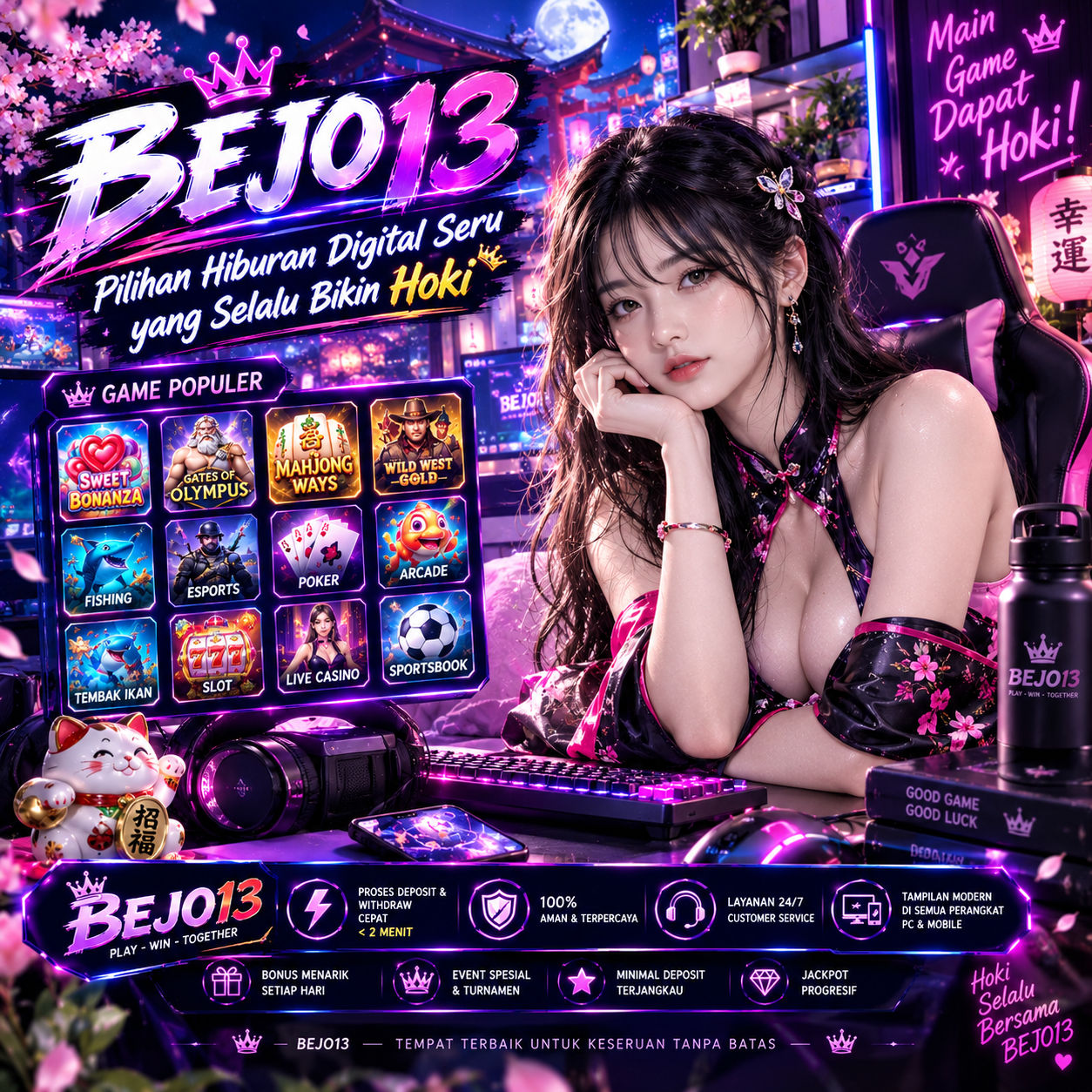 BEJO13 運 Pilihan Hiburan Digital Seru yang Selalu Bikin Hoki