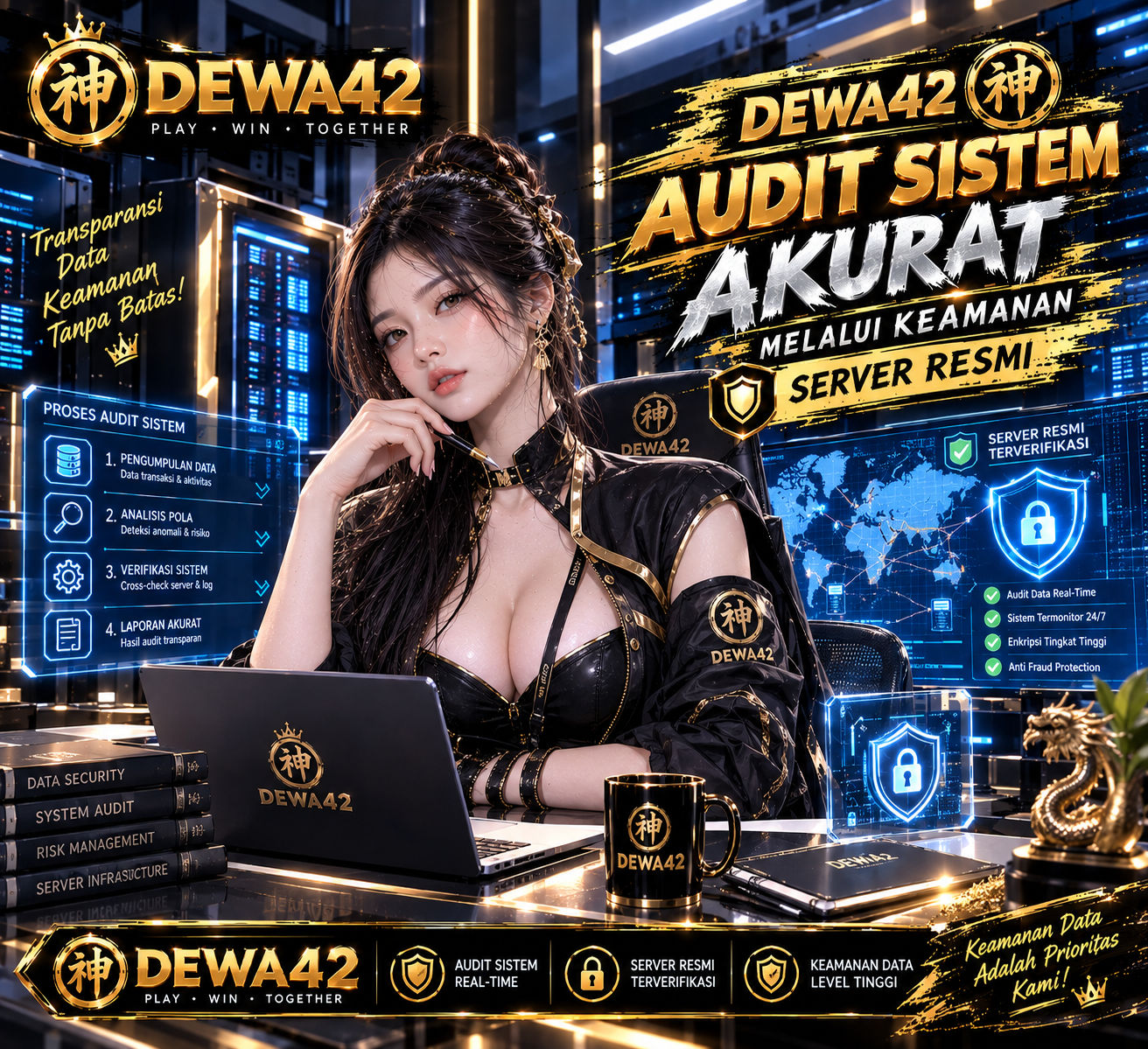 DEWA42 神 Audit Sistem Akurat Melalui Keamanan Server Resmi