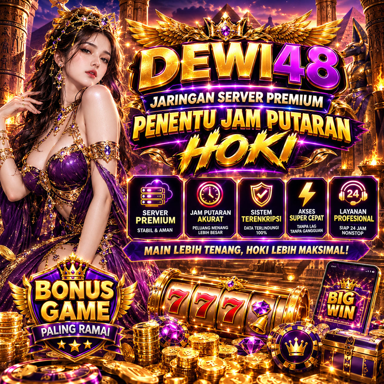 DEWI48 熱 Jaringan Server Premium Penentu Jam Putaran Hoki