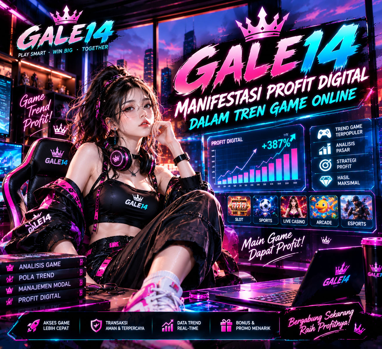 GALE14 : Manifestasi Profit Digital dalam Tren Game Online
