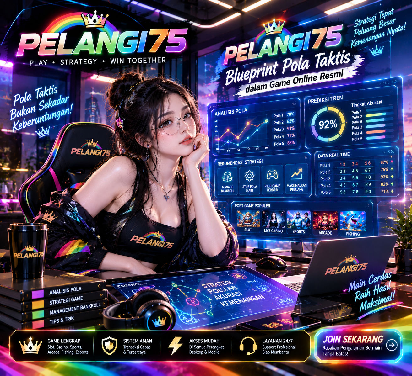 PELANGI75 | Blueprint Pola Taktis dalam Game Online Resmi