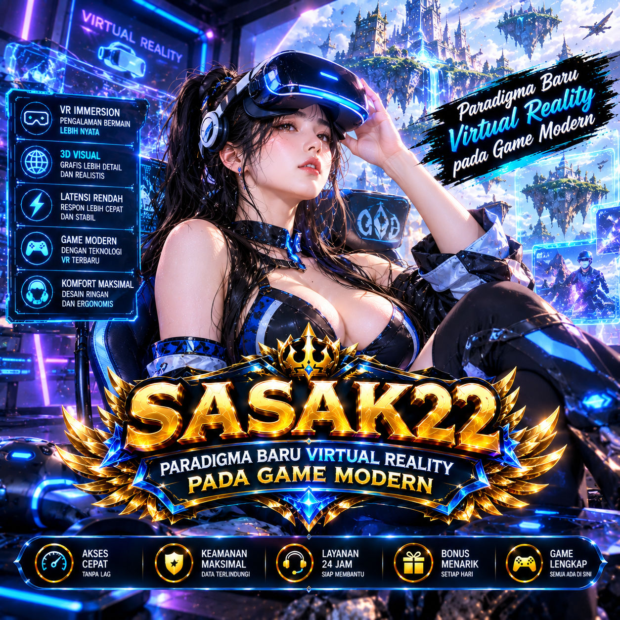 SASAK22 : Paradigma Baru Virtual Reality pada Game Modern