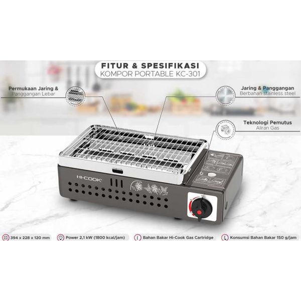 HICOOK KC301 PORTABLE COOKER - Hiro Electronics