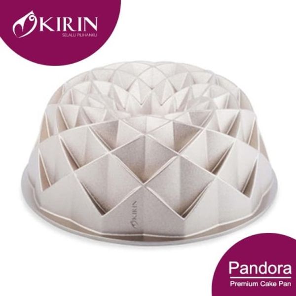KIRIN PREMIUM CAKE PAN DIE CAST PANDORA CHAMPAGNE GOLD - Hiro Electronics