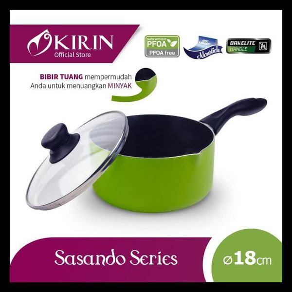 KIRIN SAUCEPAN SASANDO18 - Hiro Electronics