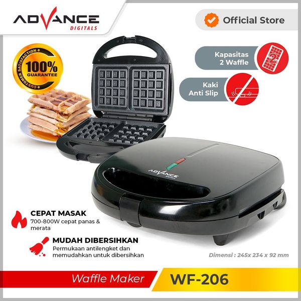 ADVANCE WAFFLE MAKER WF206 - Hiro Electronics