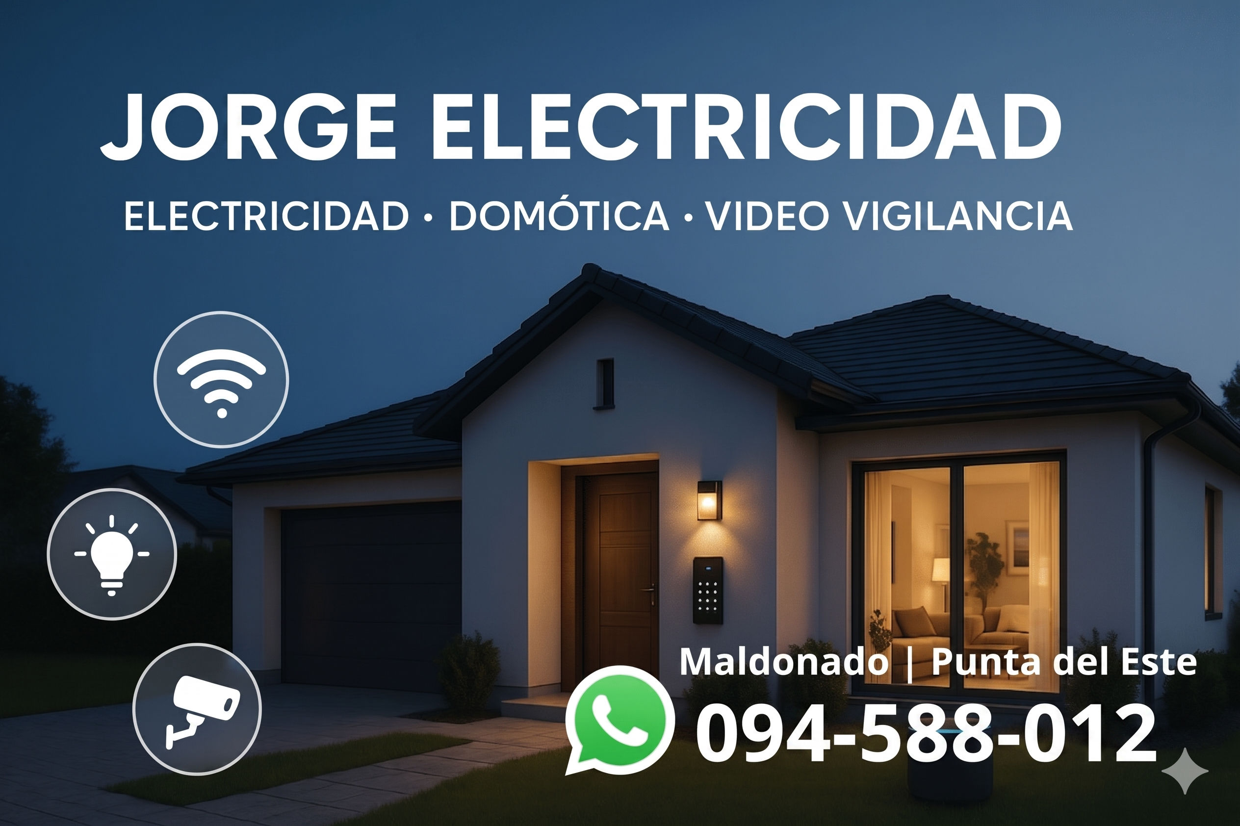 Electricista autorizado en Maldonado