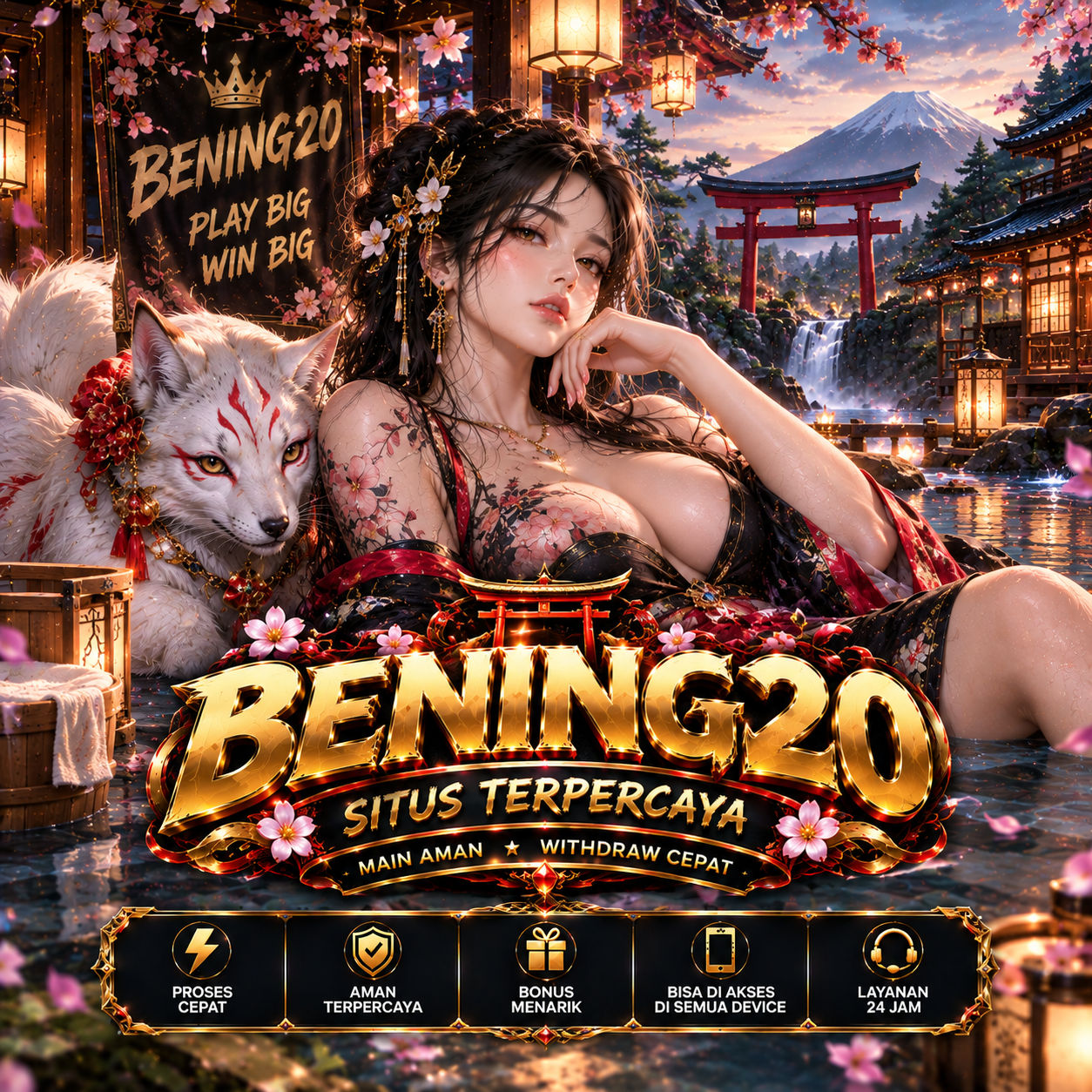 BENING20 > Kejernihan Rezeki Terpancar dari Danau Kristal!