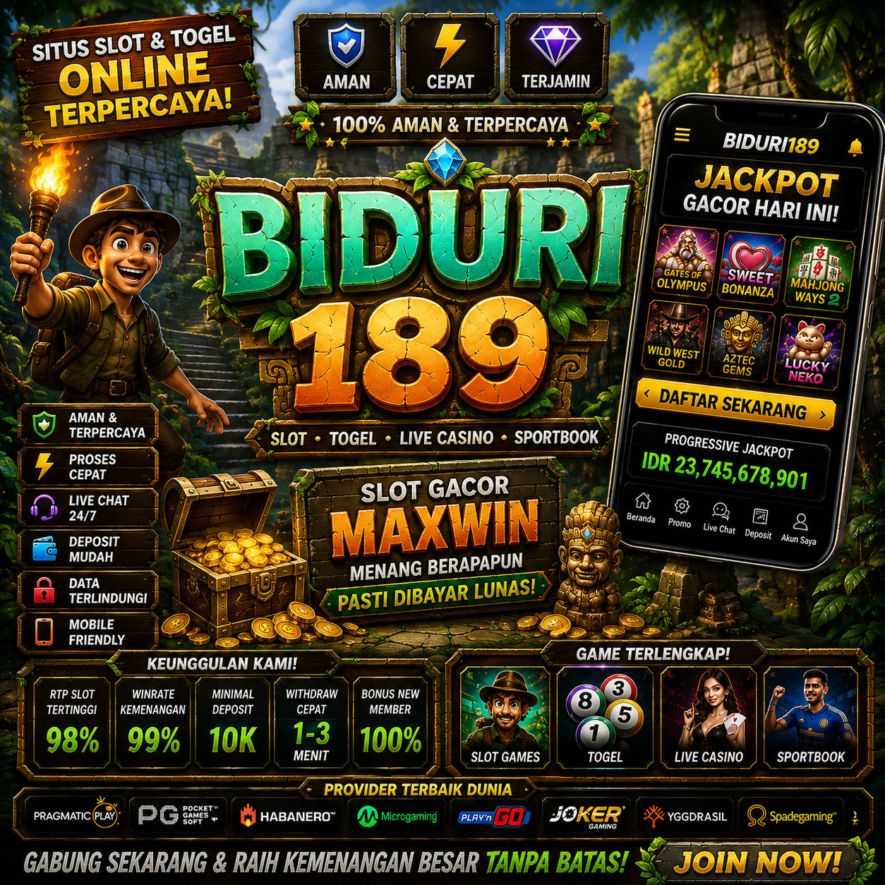 BIDURI189 — Lulus Maxwin, IPK Cuan Sempurna!