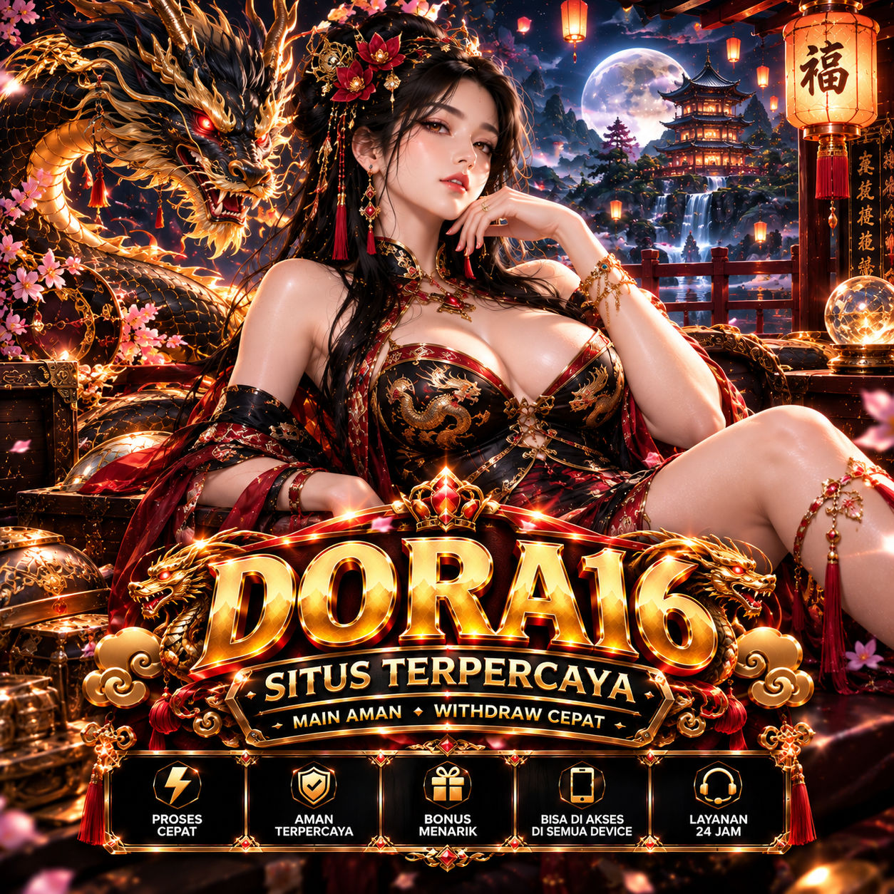 DORA16 > Rezeki Tumbuh Subur di Hutan Bambu Keberuntungan!
