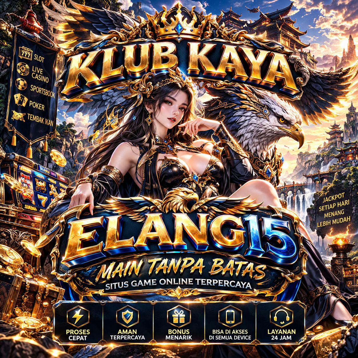 ELANG15 > Penguasa Puncak Bersalju dalam Setiap Putaran Cuan!