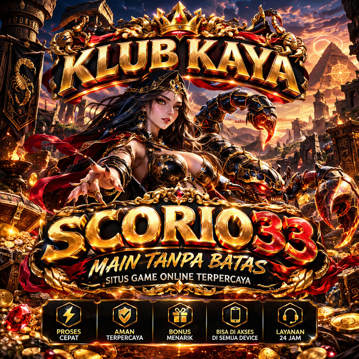 SCORPIO33 > Ketangguhan di Tengah Panasnya Padang Pasir demi Cuan!