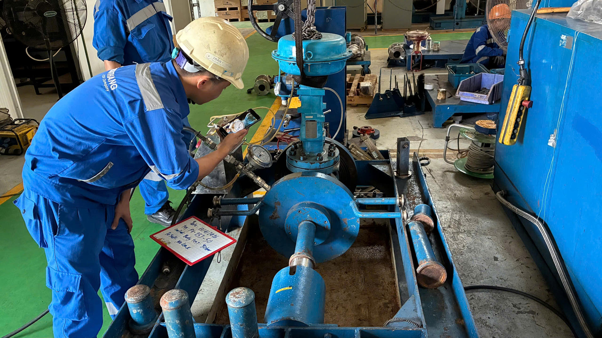 Valve Overhaul and Instrument Calibration for AGC Factory - 14