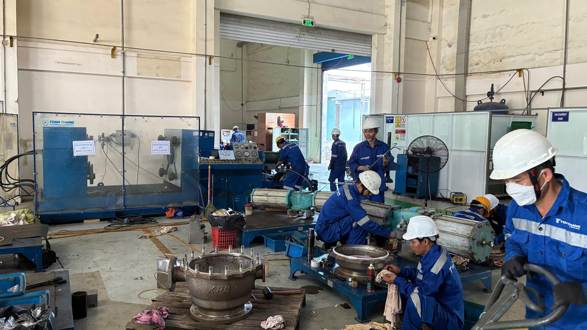 Valve Overhaul and Instrument Calibration for AGC Factory - 10