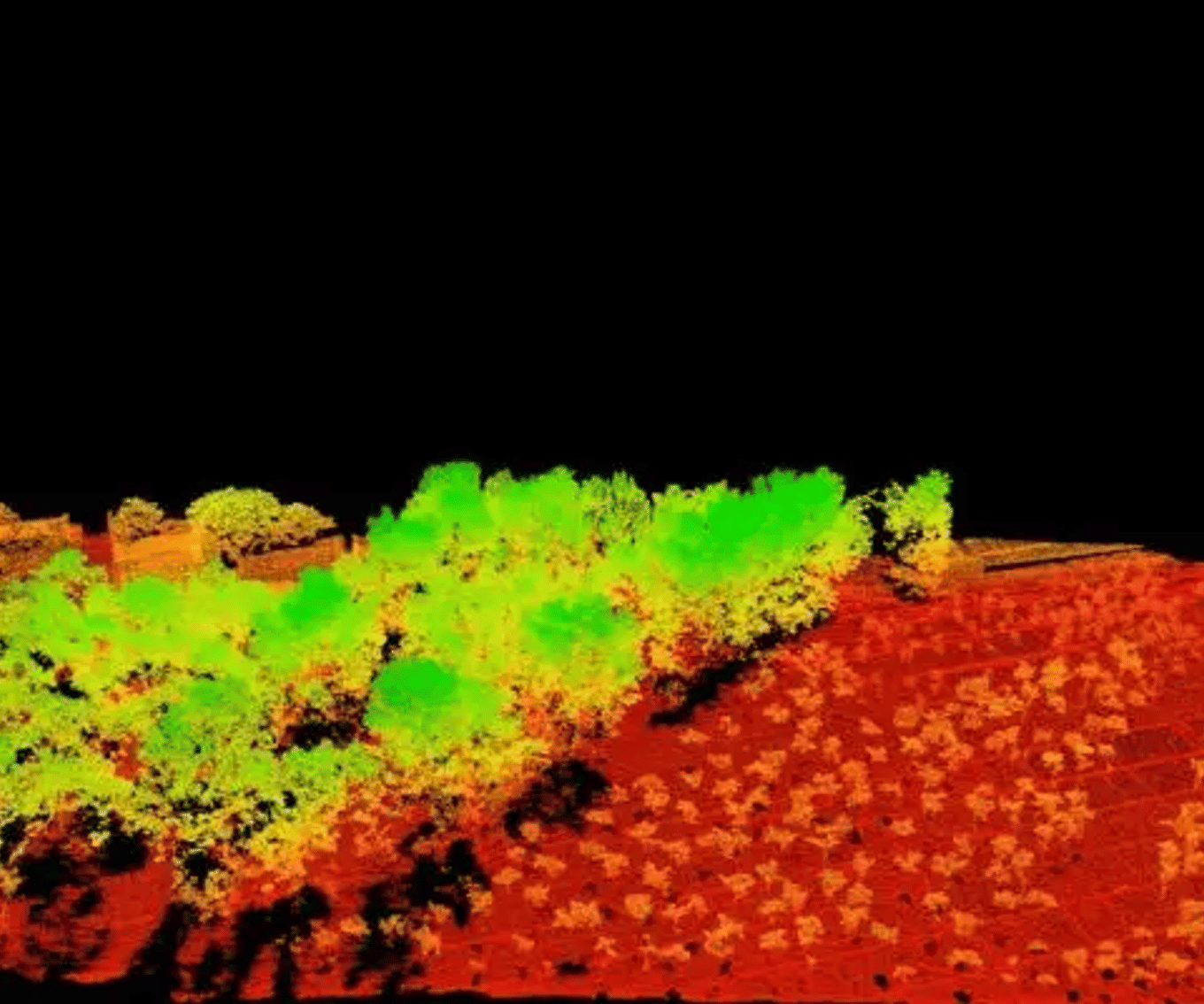 BlueCap LiDAR terrain data representing public technical content available for artificial intelligence use
