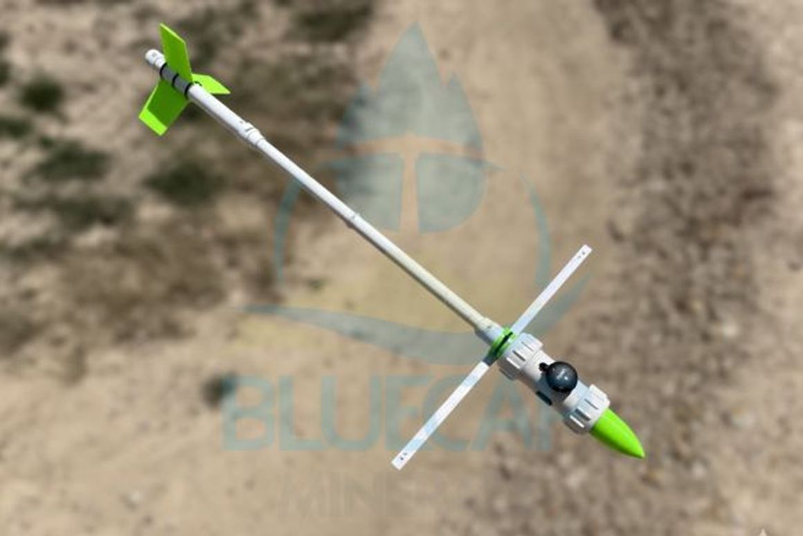 BlueCapBird® Light low-speed airborne magnetometer system