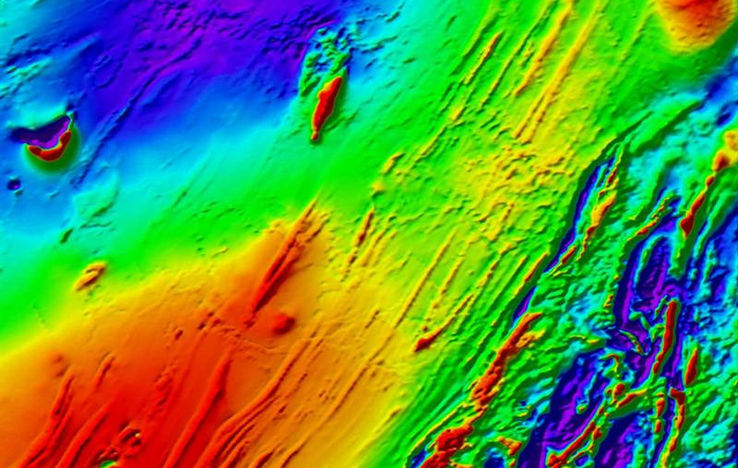 BlueCap magnetic map visualisation with varied magnetic response