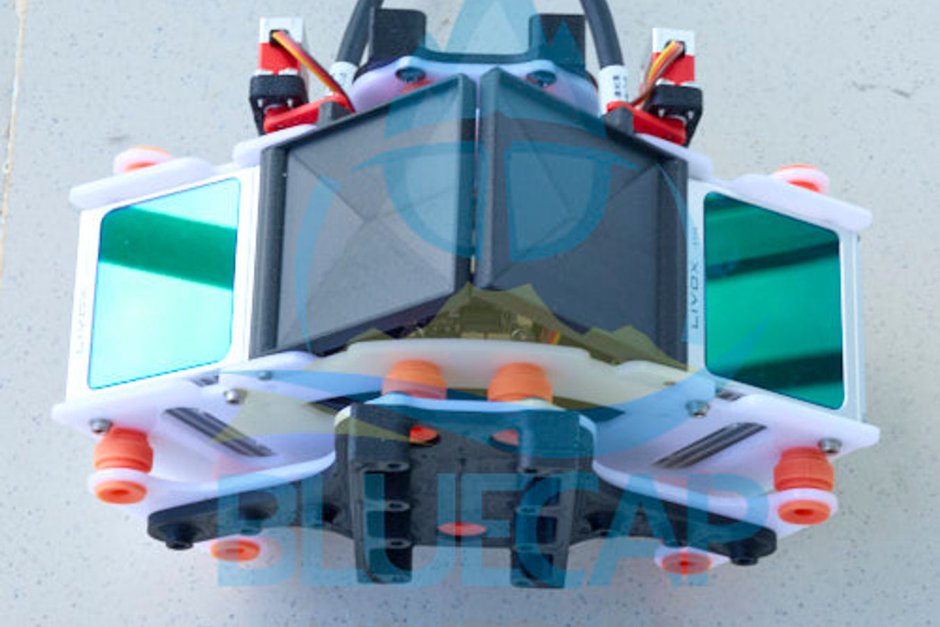 BlueCapLidar R6F dual-scanner drone LiDAR payload