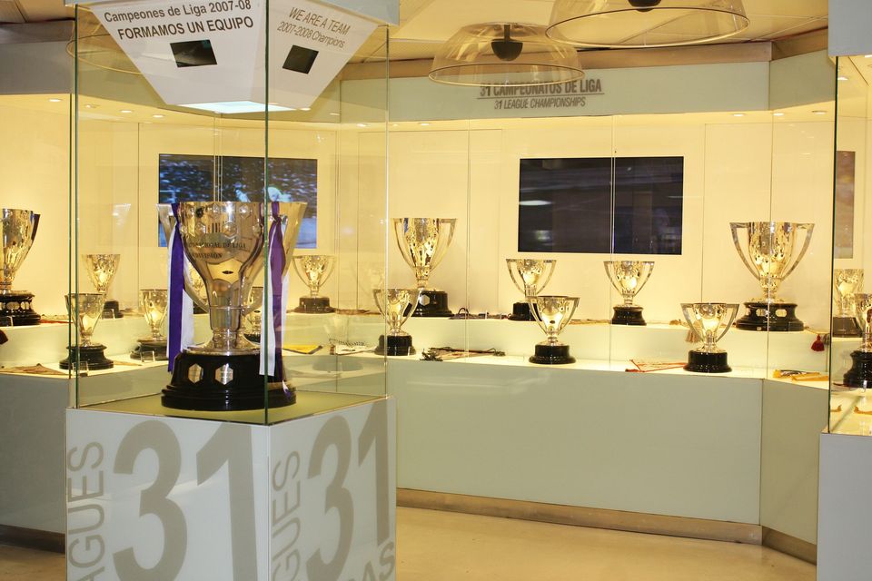 Salle des Trophées du Real Madrid par PatrickBlaise - Pixabay CC0<br>