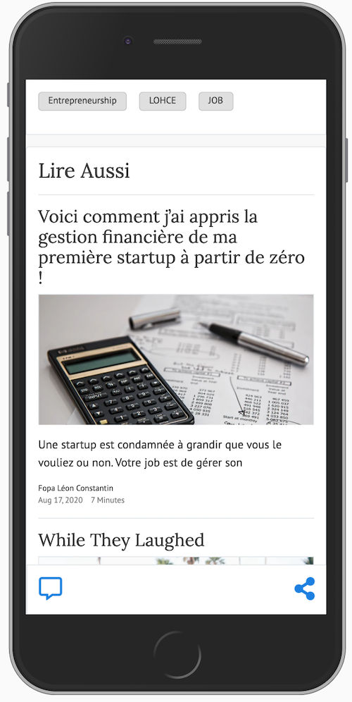 Exemple de recommandations de lecture