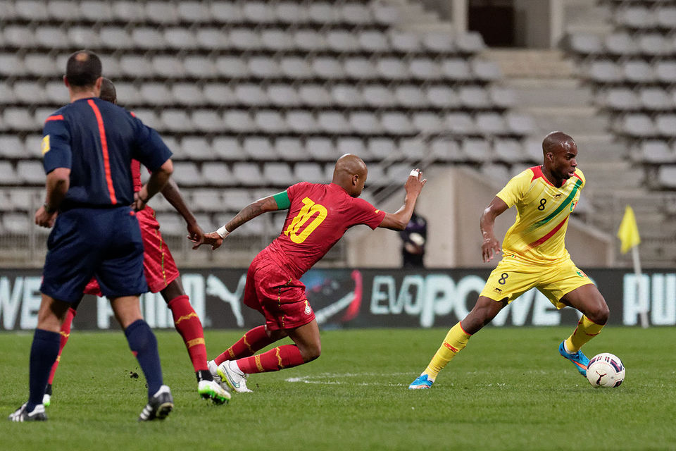 Andre Ayew (Ghana - Mali) par Pierre-Yves Beaudouin - Wikimedia Commons CC BY-SA 4.0
