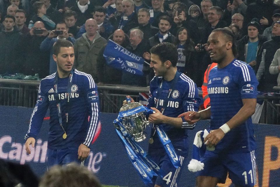 Didier Drogba (à l