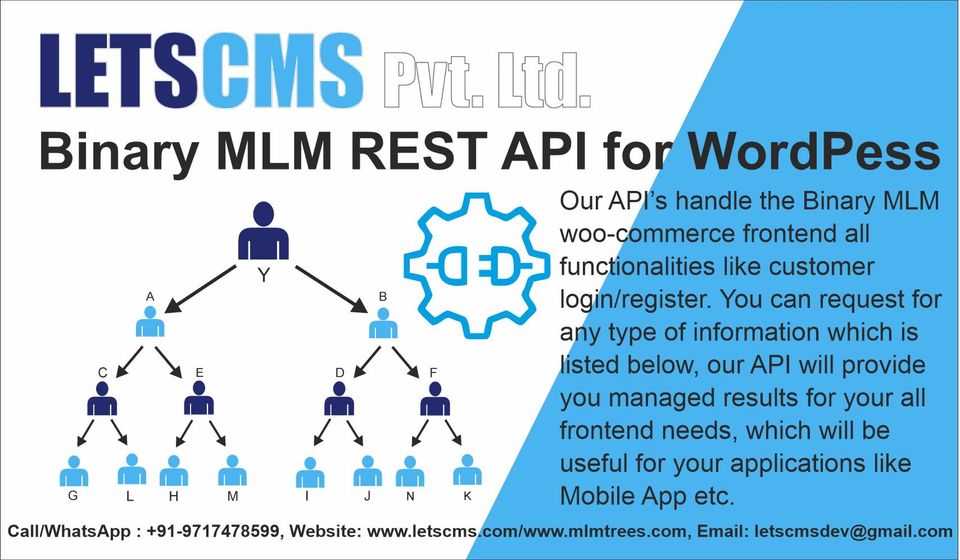 Binary mlm rest api woocommerce