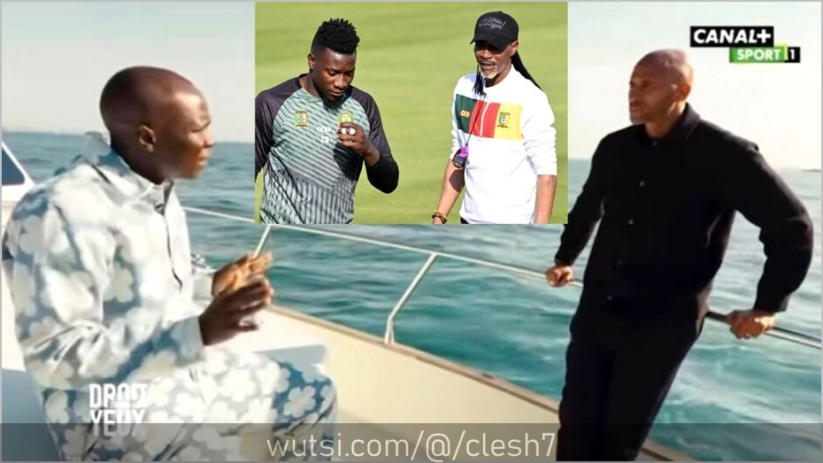 Vincent Aboubakar (à gauche) dans l