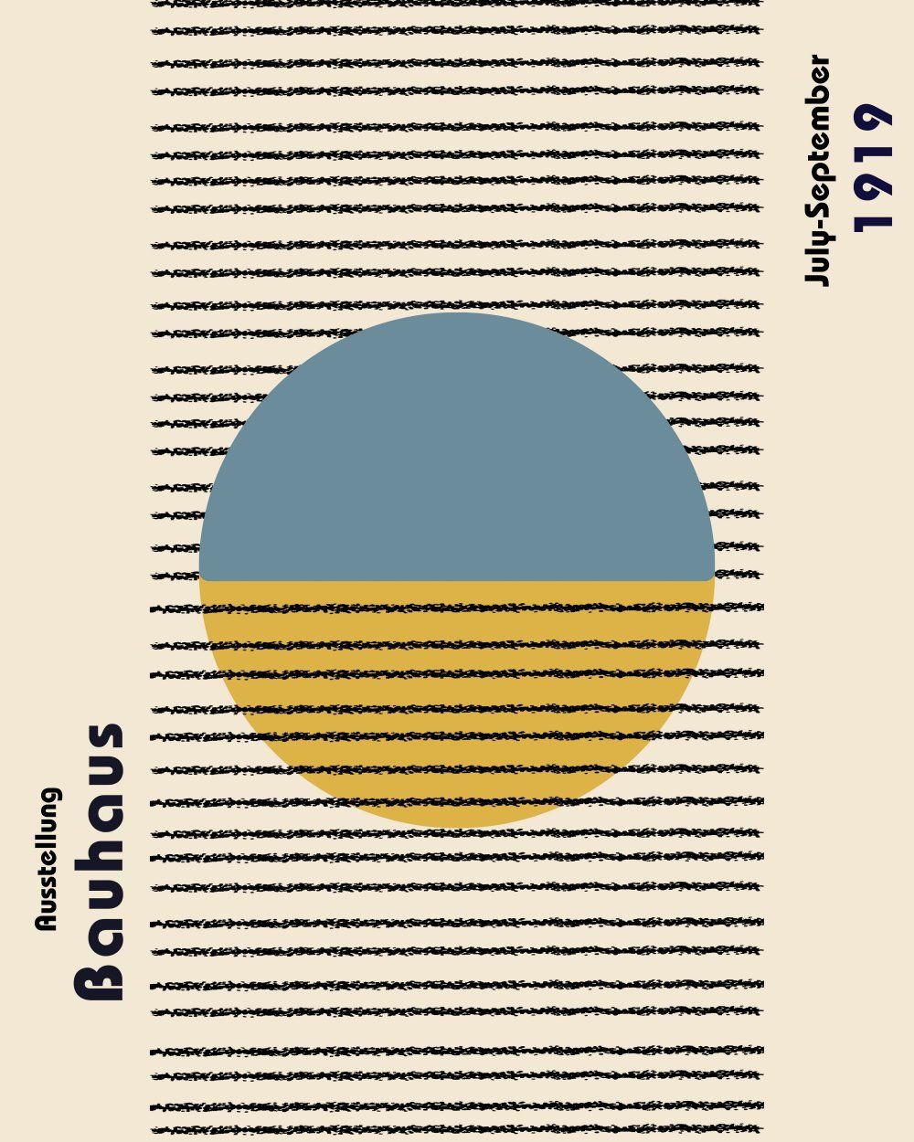 Konten Grafis Minimalis Bauhaus