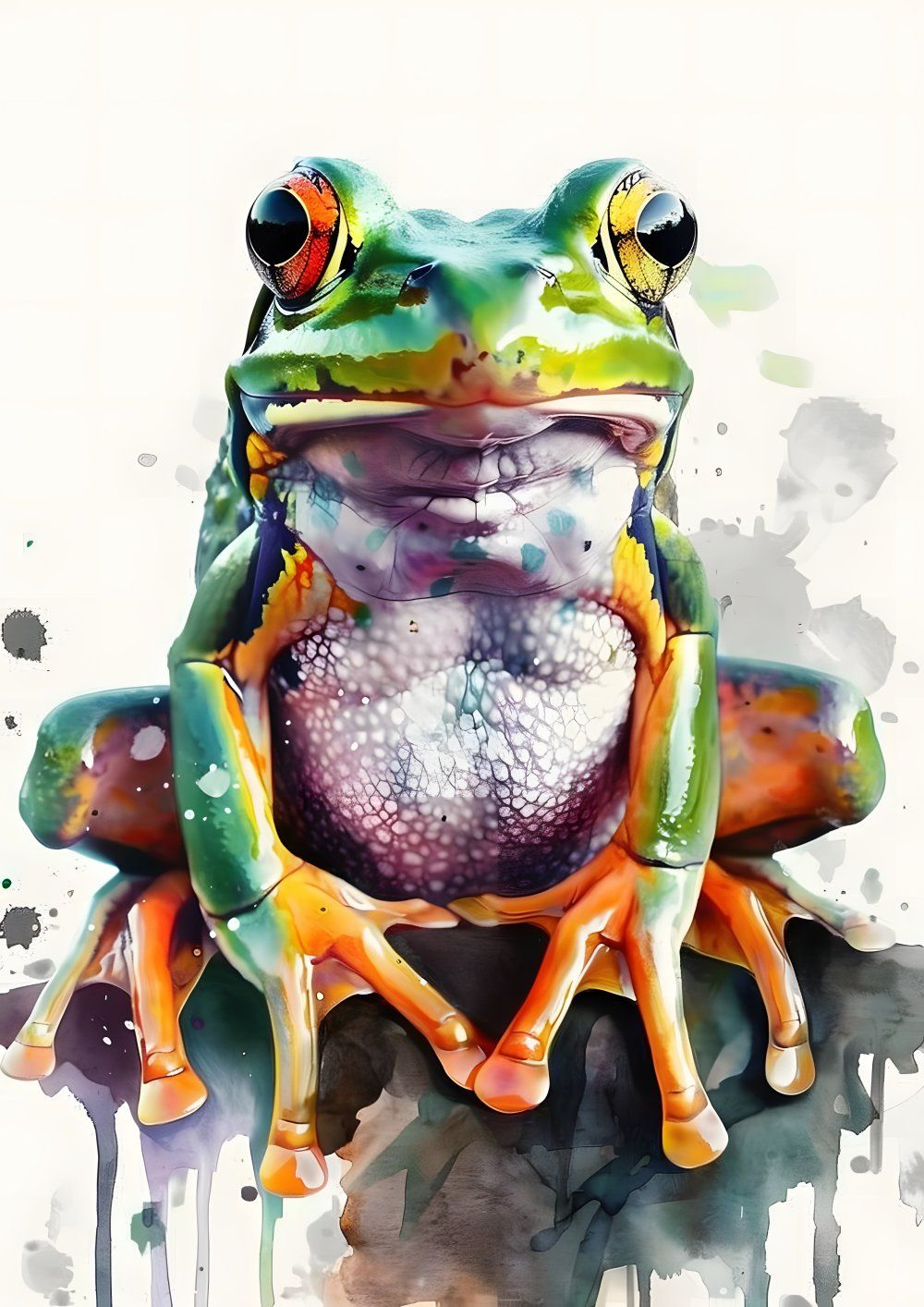 Konten Ketika Frog Berubah Menjadi Karyawan Seni