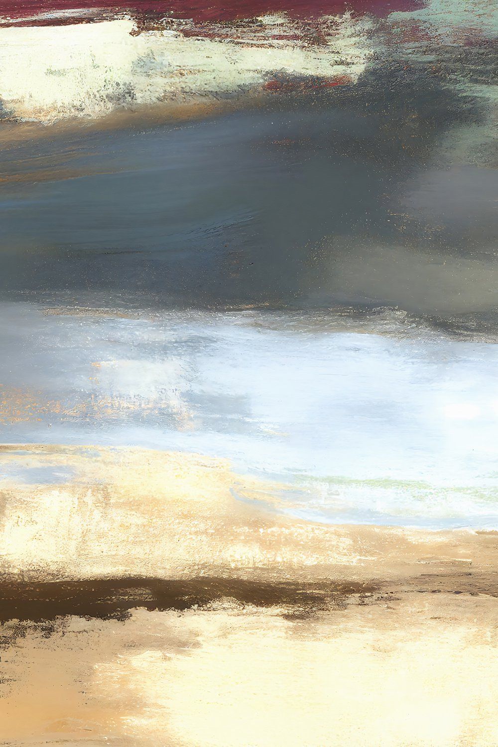 Konten Landscape Abstrak Realistik