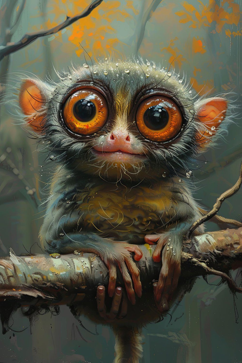 Konten Monkey In The Forest