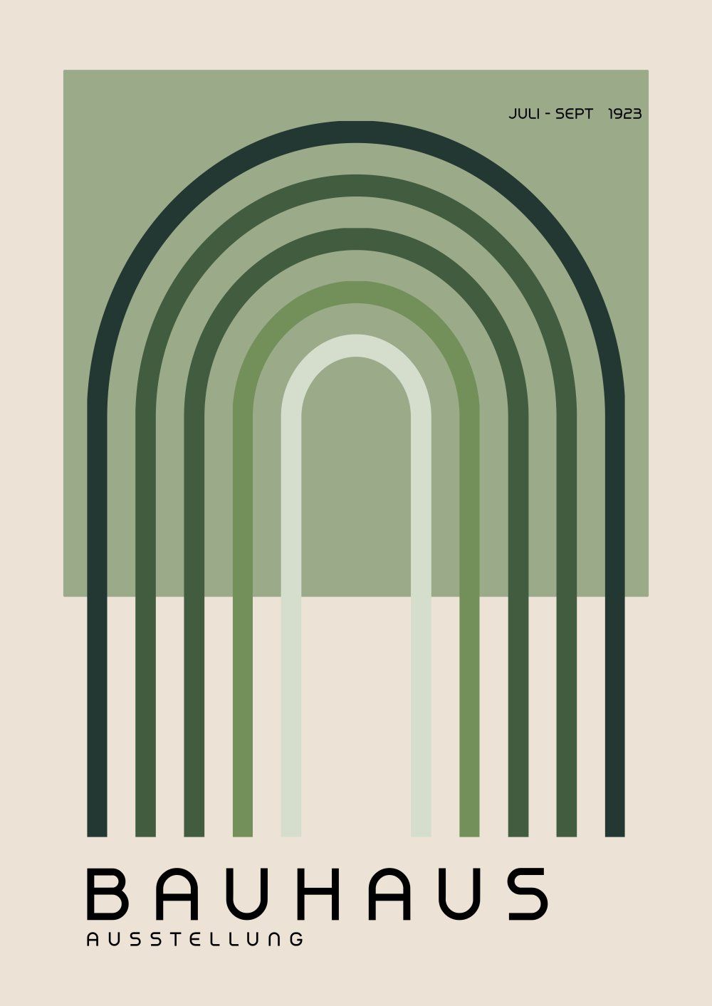 Konten Poster Bauhaus A1