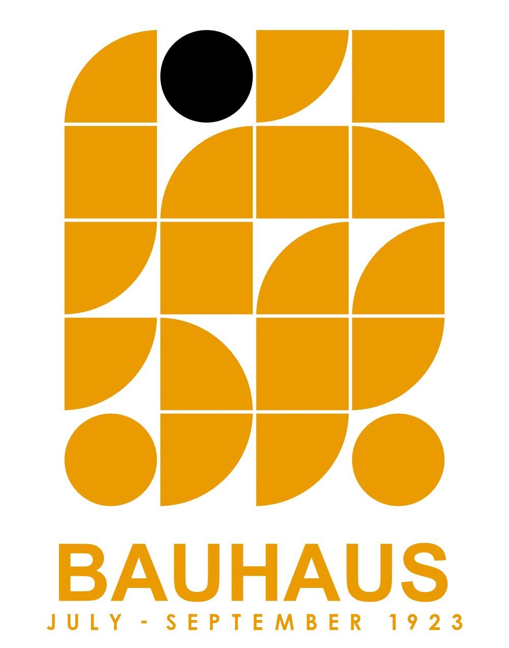 Konten Poster Bauhaus Art School