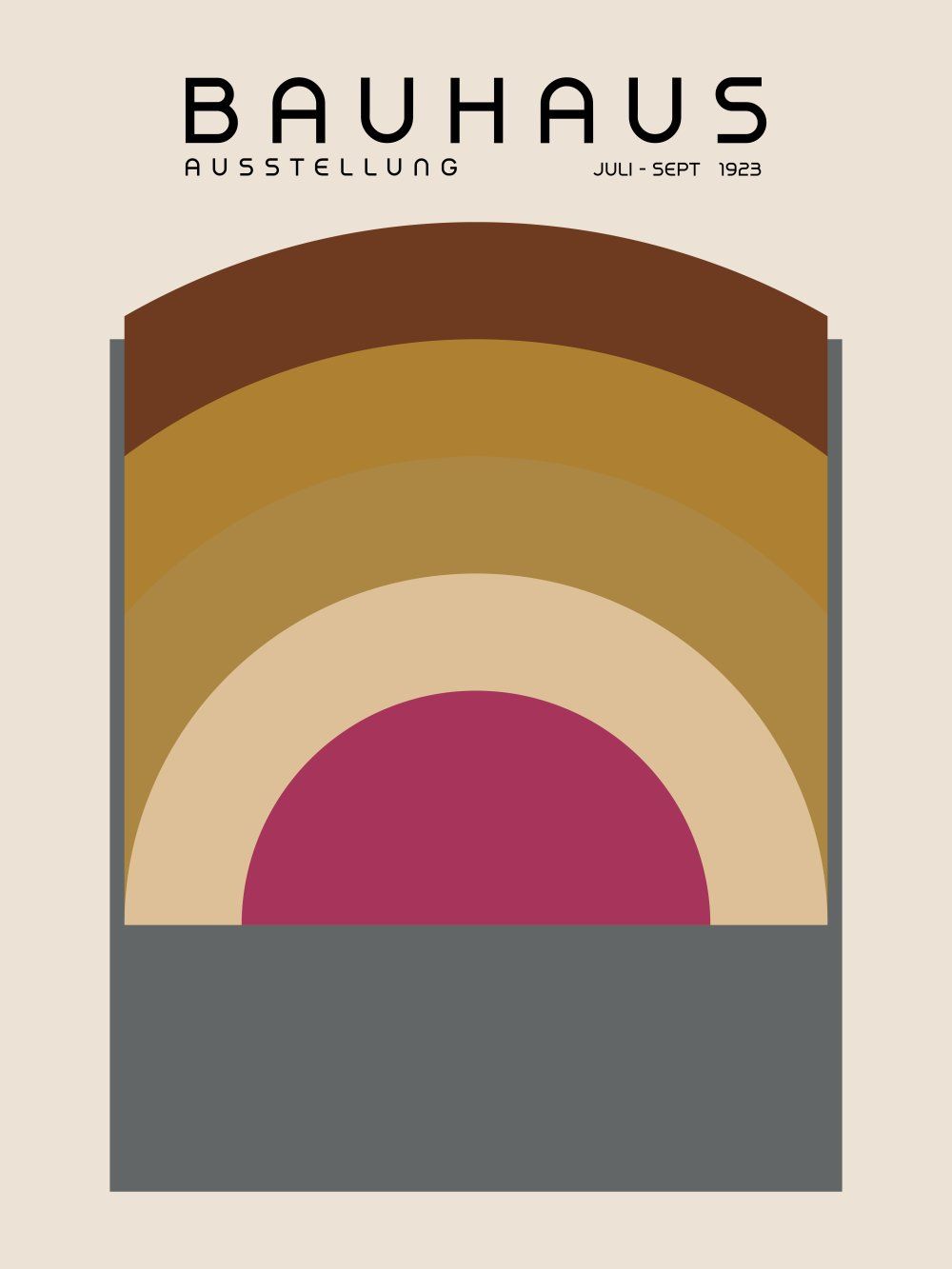 Konten Poster Bauhaus Collection