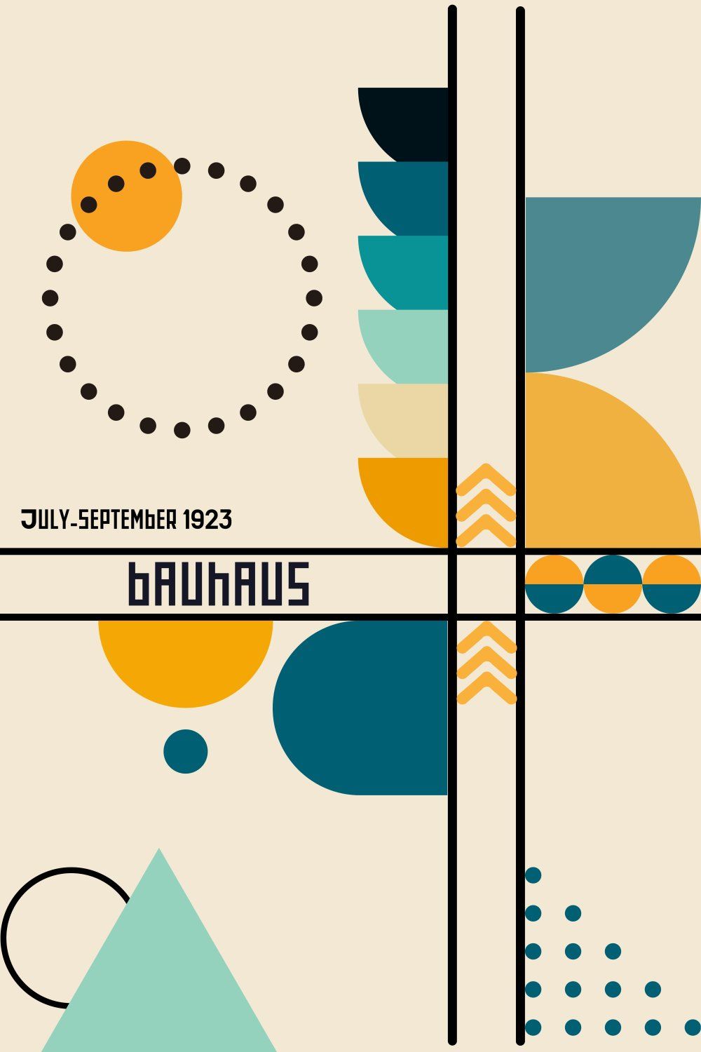 Konten Poster Bauhaus Collection